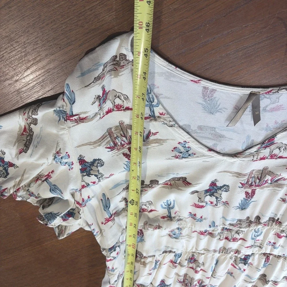 STETSON Western Dress Sz M Lined Pockets Equestrian Ranch Farm Horse Cowgirl - Picture 11 of 12